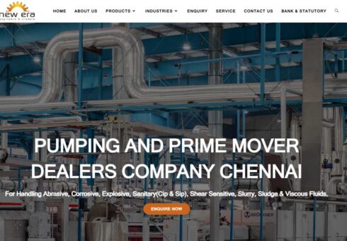 Dynamic SEO and Social Media Boost for New Era Engineers – Trusted Pumps Dealer & Supplier in Chennai
